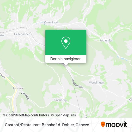 Gasthof / Restaurant Bahnhof d. Dobler Karte