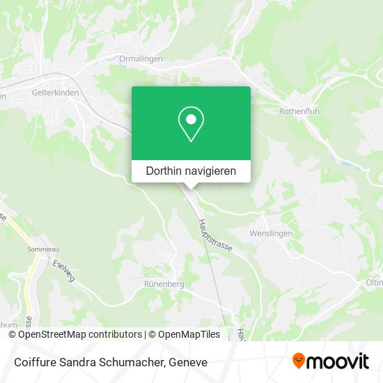 Coiffure Sandra Schumacher Karte