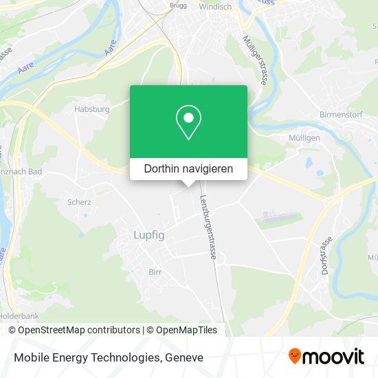 Mobile Energy Technologies Karte