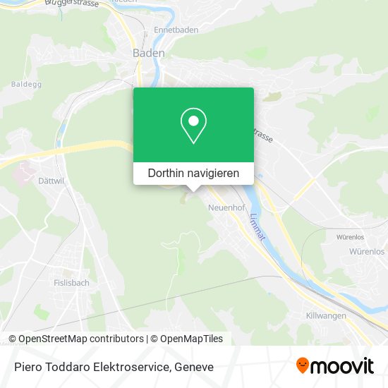 Piero Toddaro Elektroservice Karte