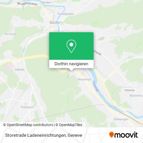 Storetrade Ladeneinrichtungen Karte