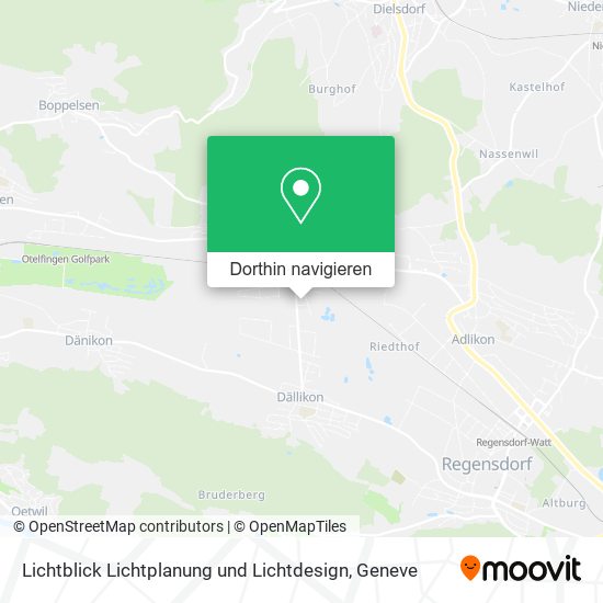 Lichtblick Lichtplanung und Lichtdesign Karte