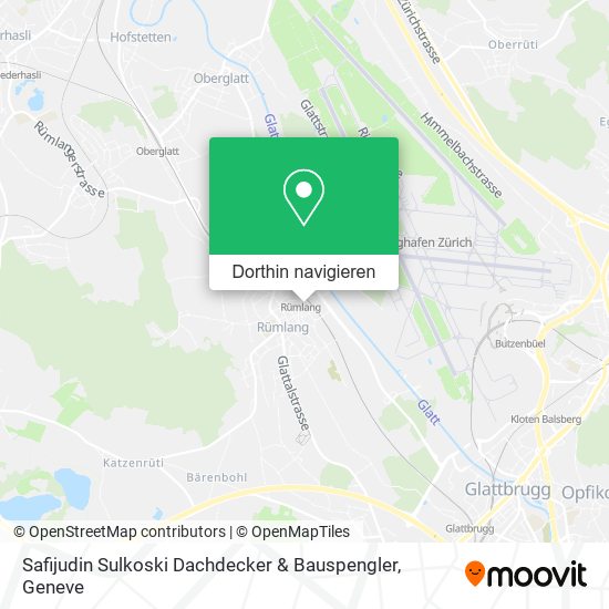 Safijudin Sulkoski Dachdecker & Bauspengler Karte