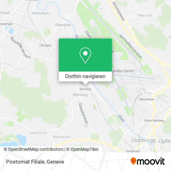 Postomat Filiale Karte