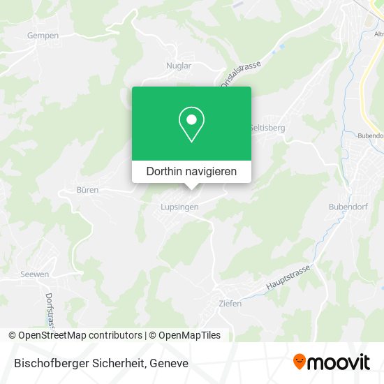 Bischofberger Sicherheit Karte