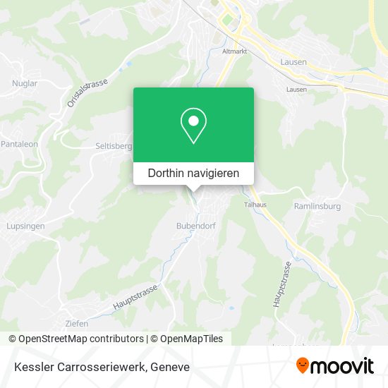Kessler Carrosseriewerk Karte