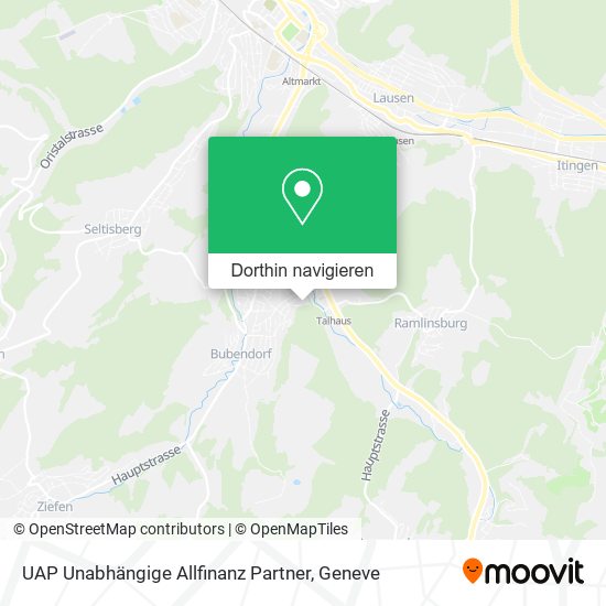 UAP Unabhängige Allfinanz Partner Karte