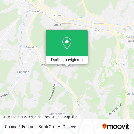 Cucina & Fantasia Sorili GmbH Karte