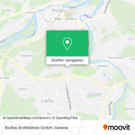 Biolley Architekten GmbH Karte