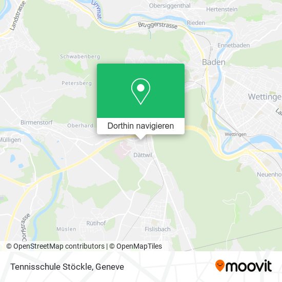 Tennisschule Stöckle Karte