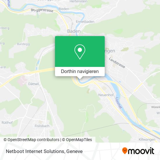 Netboot Internet Solutions Karte