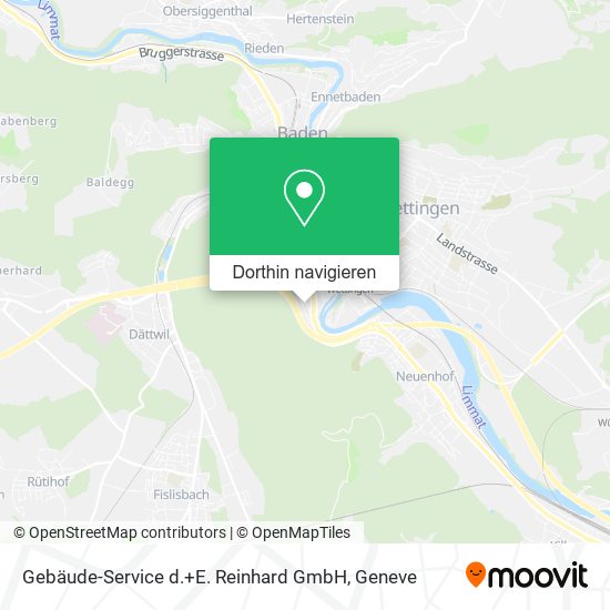 Gebäude-Service d.+E. Reinhard GmbH Karte
