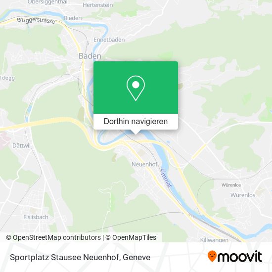 Sportplatz Stausee Neuenhof Karte