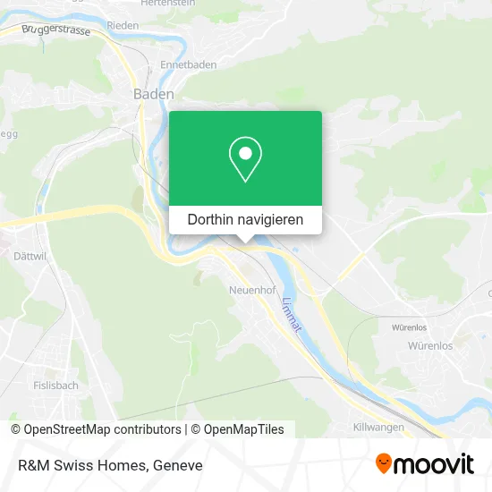 R&M Swiss Homes Karte