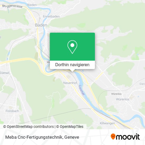 Meba Cnc-Fertigungstechnik Karte