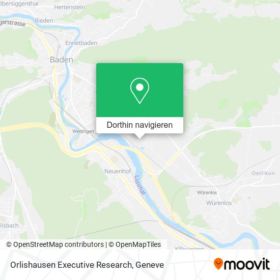 Orlishausen Executive Research Karte