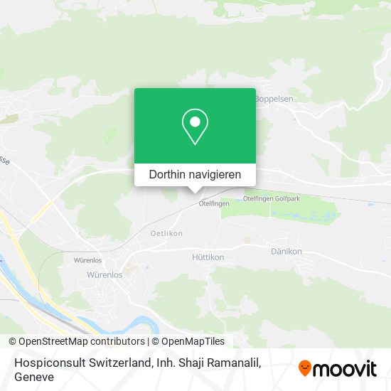 Hospiconsult Switzerland, Inh. Shaji Ramanalil Karte