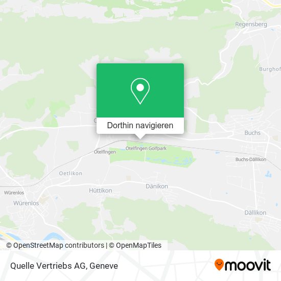 Quelle Vertriebs AG Karte