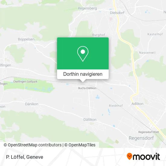 P. Löffel Karte