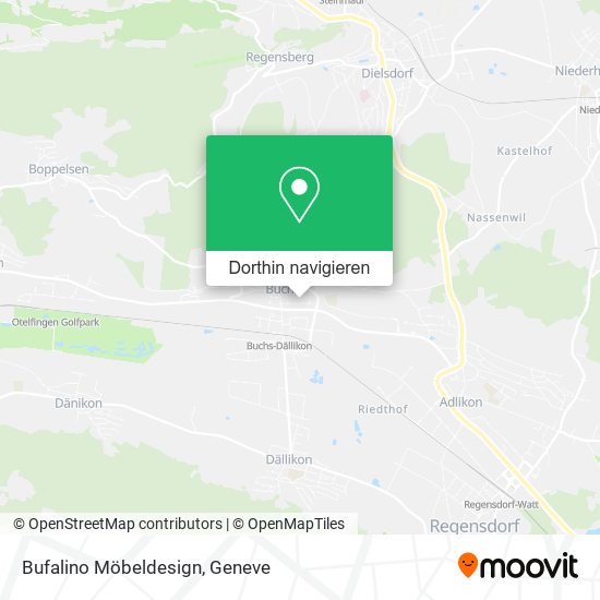 Bufalino Möbeldesign Karte