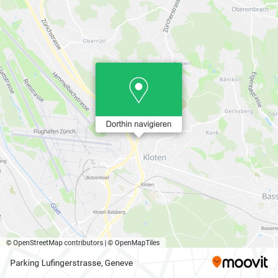 Parking Lufingerstrasse Karte