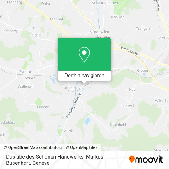 Das abc des Schönen Handwerks, Markus Busenhart Karte