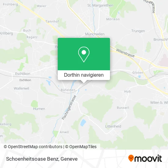 Schoenheitsoase Benz Karte