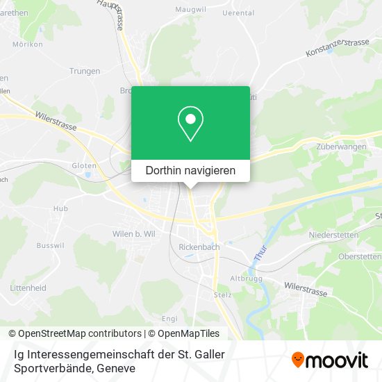 Ig Interessengemeinschaft der St. Galler Sportverbände Karte