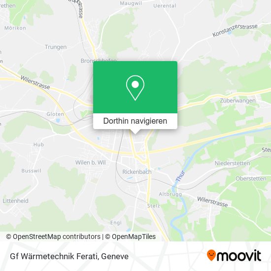 Gf Wärmetechnik Ferati Karte