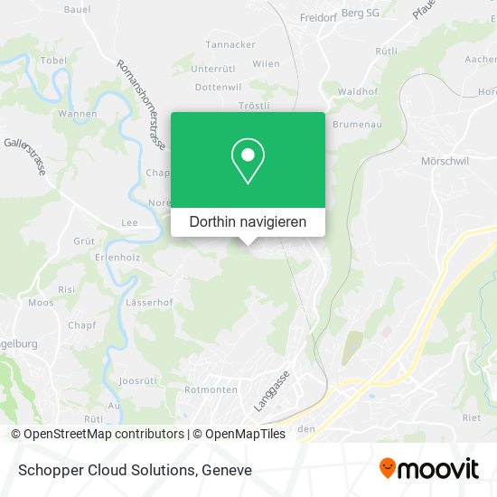 Schopper Cloud Solutions Karte