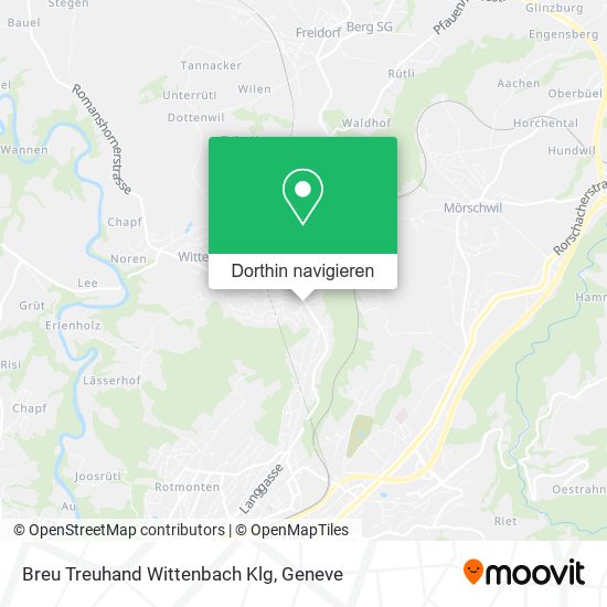 Breu Treuhand Wittenbach Klg Karte