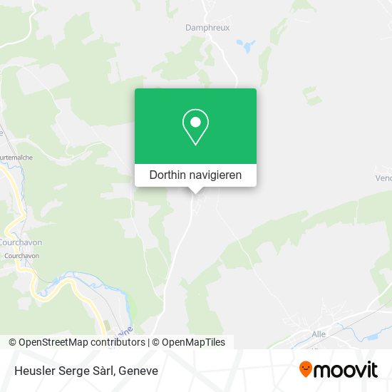 Heusler Serge Sàrl Karte