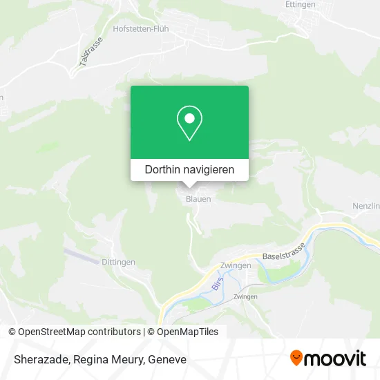 Sherazade, Regina Meury Karte