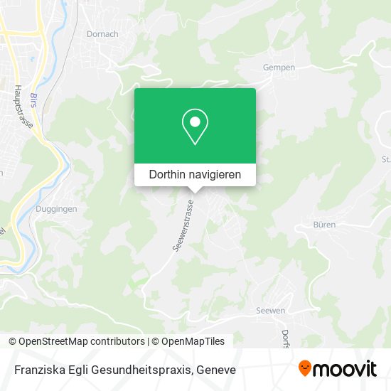 Franziska Egli Gesundheitspraxis Karte