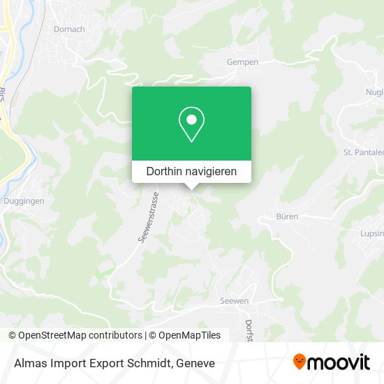 Almas Import Export Schmidt Karte
