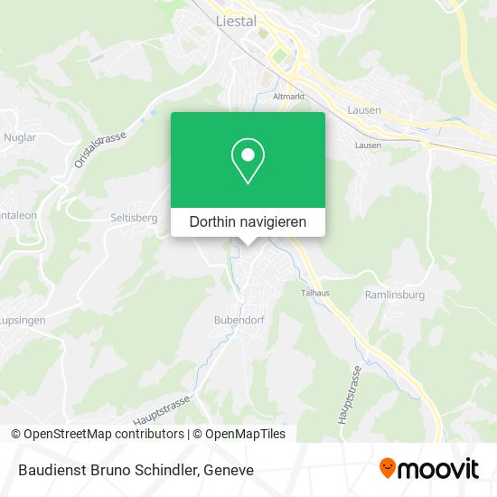 Baudienst Bruno Schindler Karte