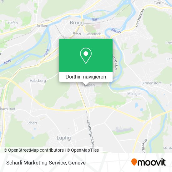 Schärli Marketing Service Karte