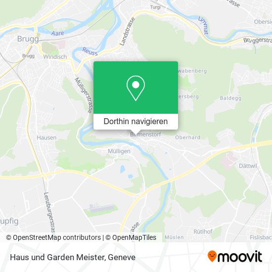 Haus und Garden Meister Karte