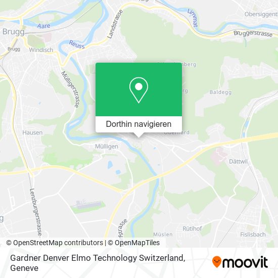 Gardner Denver Elmo Technology Switzerland Karte