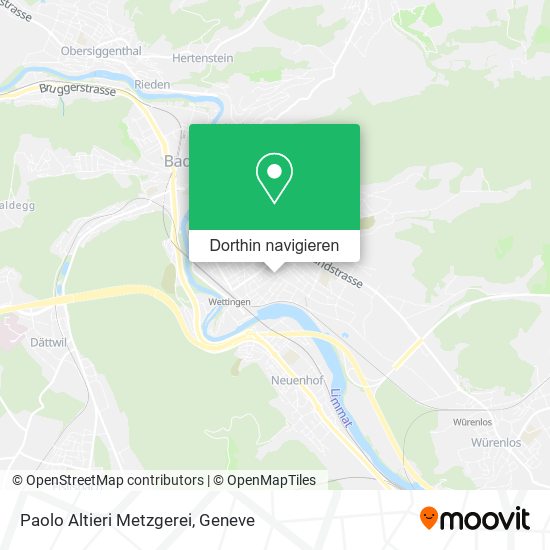 Paolo Altieri Metzgerei Karte