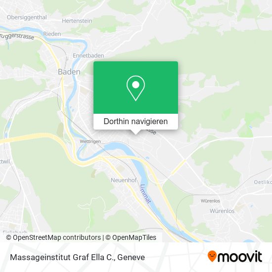 Massageinstitut Graf Ella C. Karte