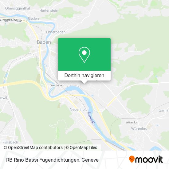 RB Rino Bassi Fugendichtungen Karte