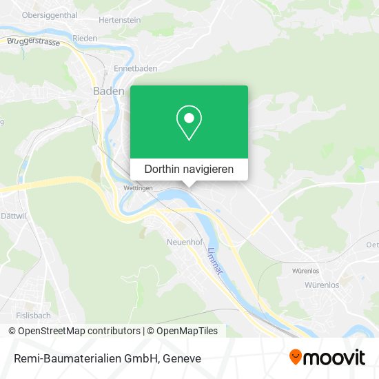 Remi-Baumaterialien GmbH Karte