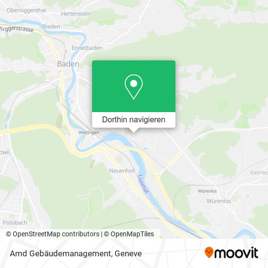 Amd Gebäudemanagement Karte