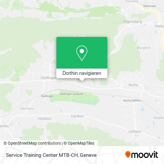Service Training Center MTB-CH Karte