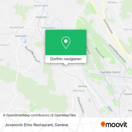 Jovanovic Etno Restaurant Karte