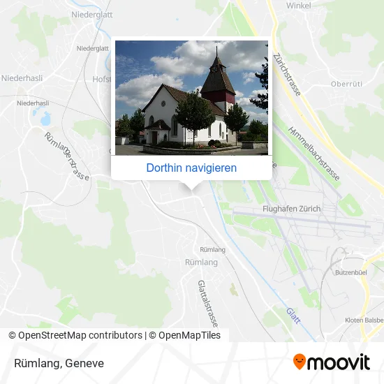 Rümlang Karte