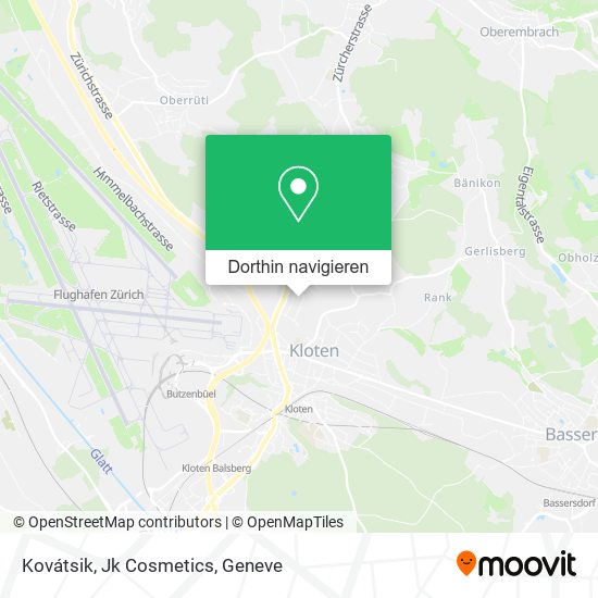 Kovátsik, Jk Cosmetics Karte