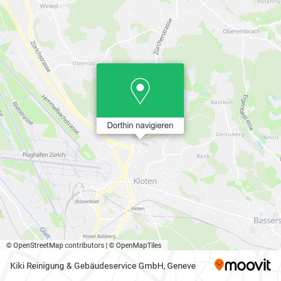 Kiki Reinigung & Gebäudeservice GmbH Karte