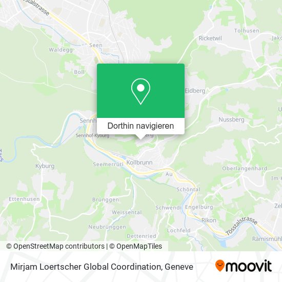 Mirjam Loertscher Global Coordination Karte